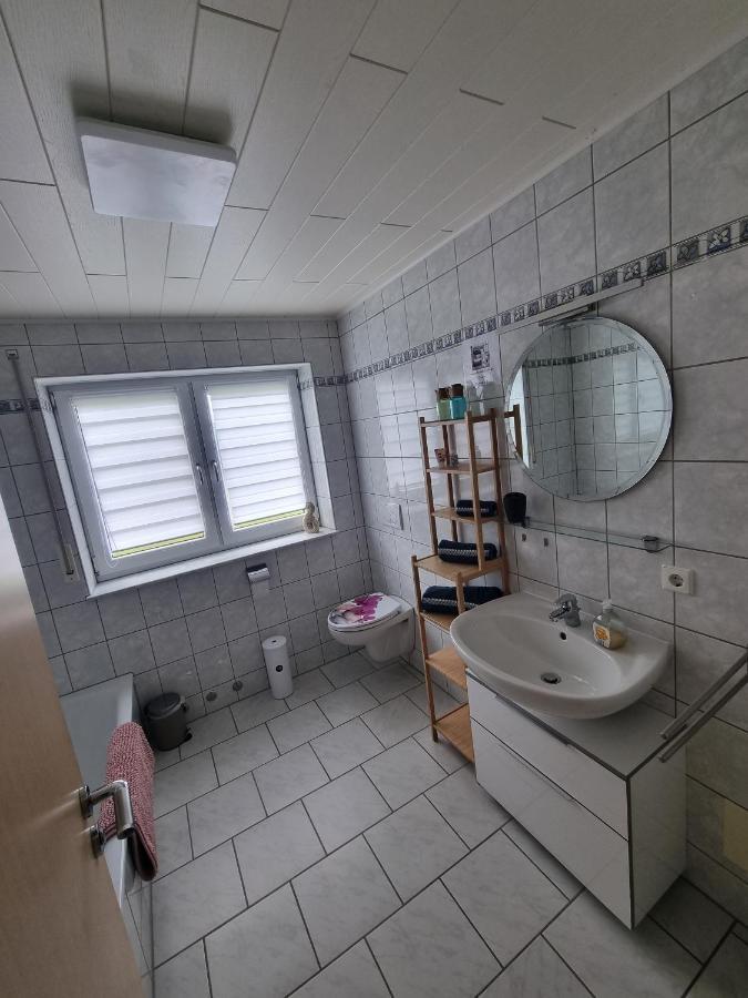 Ferienwohnung Biosphaerenblick 뮌싱겐 외부 사진